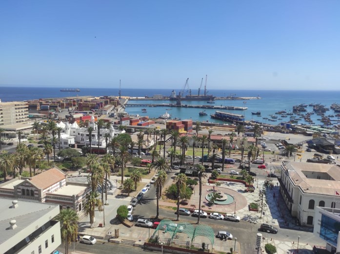 ARICA Port view from the ISS office.